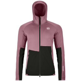 Dámska bunda Ortovox Fleece Rib Hoody W