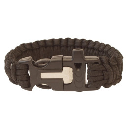 Náramok Yate Paracord s píšťalkou a kresadlom