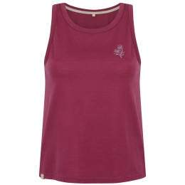 Dámsky top MOOA Merino Lyolite Edelweiss 150 ružová dark pink