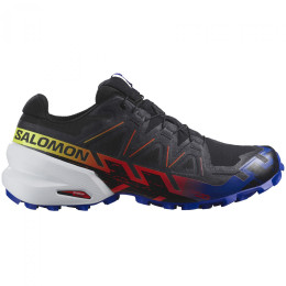 Pánske bežecké topánky Salomon Speedcross 6 Gore-Tex Blue Fire čierna/modrá