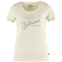 Dámske tričko Fjällräven Sunrise T-shirt W biela Chalk White