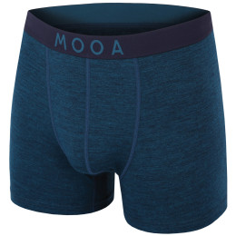 Pánske boxerky MOOA MerinoSilk 4in modrá legion blue melange