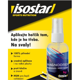 Horčíkový sprej proti kŕčom Isostar Magnodren 50ml