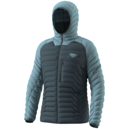 Pánska páperová bunda Dynafit Radical Rds Dwn Hood Jkt M modrá 3161 - smoke blue/0720