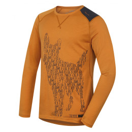 Pánske funkčné tričko Husky Merino 100 dl. rukáv Dog