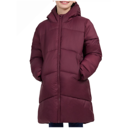 Dievčenská zimná bunda 4F Down Jacket F0921 Burgundy vínová Burgundy