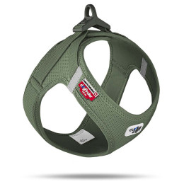 Postroj pre psa Curli Vest Clasp Air-Mesh khaki Moss