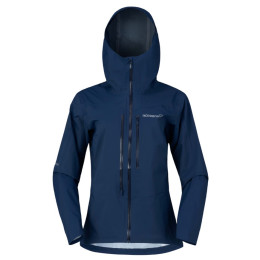 Dámska bunda Norrona falketind dri1 Jacket modrá Indigo Night