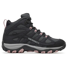Dámske turistické topánky Merrell Accentor 4 Sport Mid Gtx čierna black/rosewood