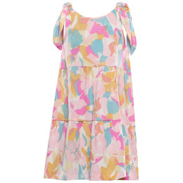 Dievčenské šaty Alpine Pro Areno Creme béžová CREME VARIANTA PA