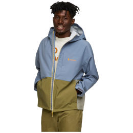 Pánska bunda Cotopaxi M'S Cielo Rain Jacket modrá/zelená Tempest And Moss