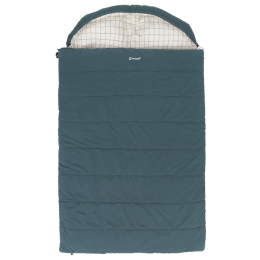 Dekový spacák Outwell Camper Lux Double tmavomodrá Blue
