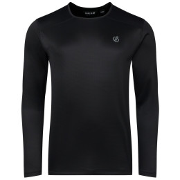 Pánske tričko Dare 2b Ventura Grid Crew Neck čierna Black