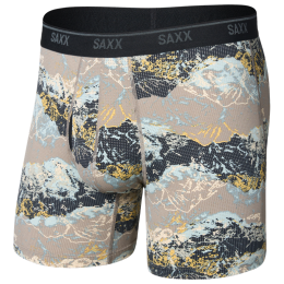 Boxerky Saxx Quest Quick Dry Mesh Boxer Brief Fly