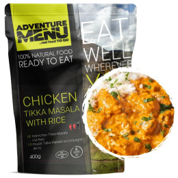 Hotové jedlo Adventure Menu Kura Tikka Masala s ryžou 400 g