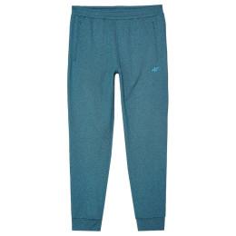 Pánske tepláky 4F Trousers Fnk M682 modrá TEAL MELANGE