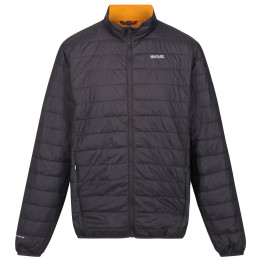 Pánska bunda Regatta Hillpack sivá Ash(Orange Pepper)