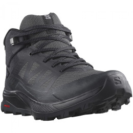 Dámske topánky Salomon Outrise Mid Gore-Tex čierna Black