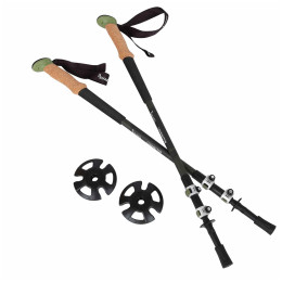 Trekové palice Warg Connector Carbon zelená green