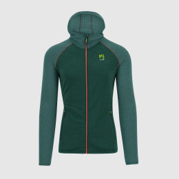 Pánska mikina Karpos Ambrizzola Full-Zip Hoodie zelená Dark Sea/Balsam