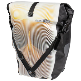 Nepremokavá brašňa na bicykel Ortlieb Back-Roller Design biela white - black
