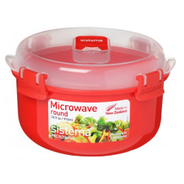 Miska s viečkom Sistema Round Microwave