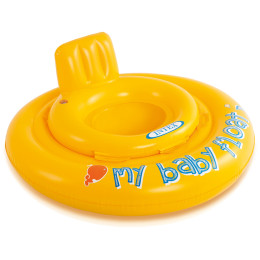 Plávací kruh Intex My Baby Float, 6-12 month oranžová
