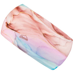 Dětská čelenka Drexiss Marble ružová