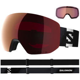 Lyžiarske okuliare Salomon Radium Pro S Sigma + 1 Lens čierna Black