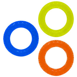 Hračka pre psa Nerf Dog EXO Spike Ring 12,5 cm 3 pcs