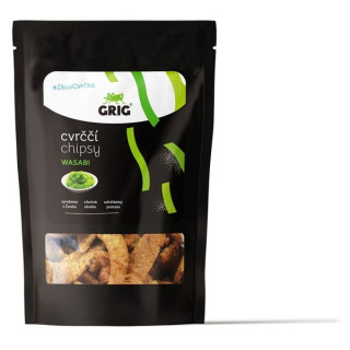 Cvrčky chipsy Grig Wasabi