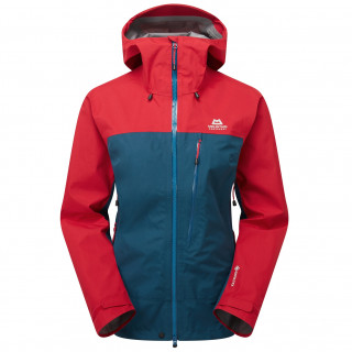 Dámska bunda Mountain Equipment Makalu Wmns Jacket červená/modrá