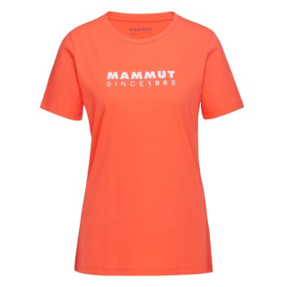 Dámske tričko Mammut Core T-Shirt Women Logo červená/oranžová peach