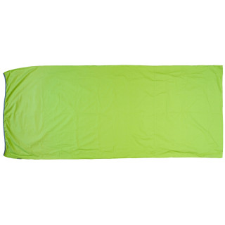 Vložka do spacáku Warmpeace Polycotton Rectangular svetlozelená AppleGreen