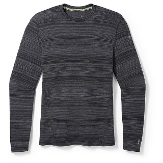 Pánske funkčné tričko Smartwool M Classic Thermal Merino Base Layer Crew Boxed čierna