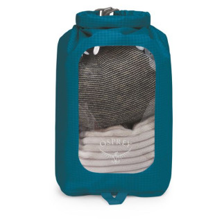 Vodeodolný vak Osprey Dry Sack 6 W/Window modrá waterfront blue