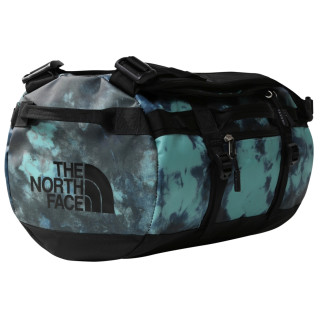 Cestovná taška The North Face Base Camp Duffel - Xs 2023 modrá/zelená Wasabiicedyeprint/Tnfblck