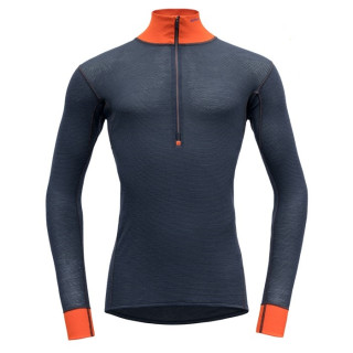 Pánske funkčné tričko Devold Wool Mesh Man Half Zip Neck