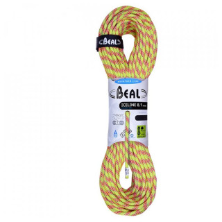 Lezecké lano Beal Ice Line 8,1 mm (60 m) zelená