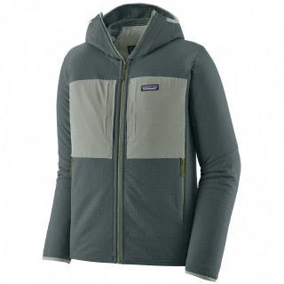 Pánska softshellová bunda Patagonia R2 TechFace Hoody zelená