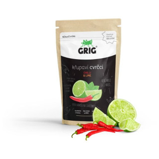 Jedlé cvrčky Grig Chilli & Lime