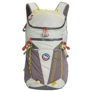 Turistický batoh Big Agnes Impassable 20L sivá