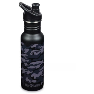 Fľaša Klean Kanteen Classic 532 ml Sport Cap čierna