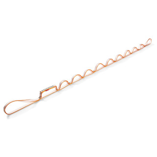 Slučka Ocún DAISYCHAIN BIO-DYN 11 mm 115 cm oranžová