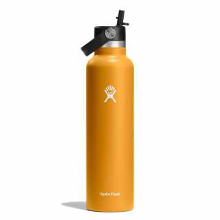 Termoska Hydro Flask Standard Flex Straw Cap 21 OZ čierna/oranžová FOSSIL