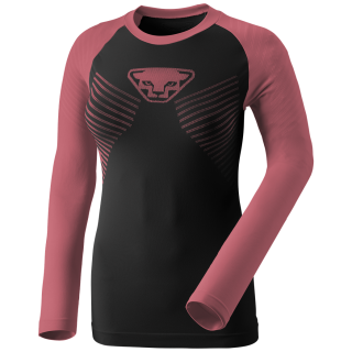 Dámske funkčné tričko Dynafit Speed Dryarn W L/S Tee ružová/čierna dark rose/0910