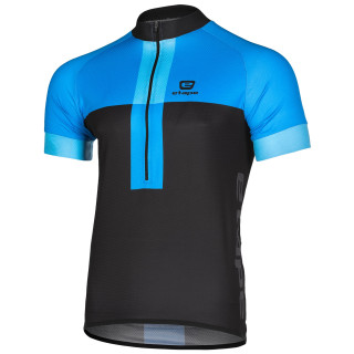 Pánsky dres Etape Face čierna/modrá Black/Blue