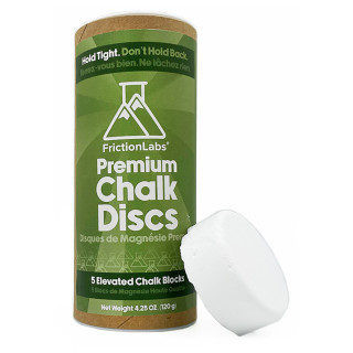 Magnézium FrictionLabs Premium Chalk Disc 120 g zelená