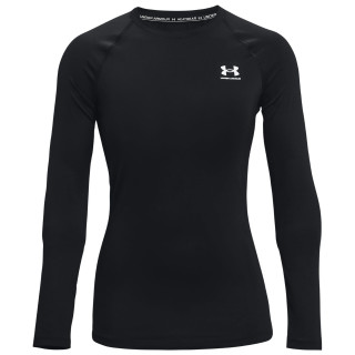 Dámske funkčné tričko Under Armour HG Authentics Comp LS čierna BLK