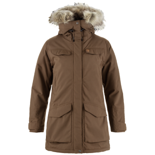 Dámska bunda Fjällräven Nuuk Lite Parka W hnedá Dark Oak